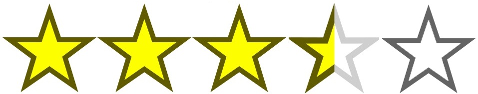 stars- 3.5