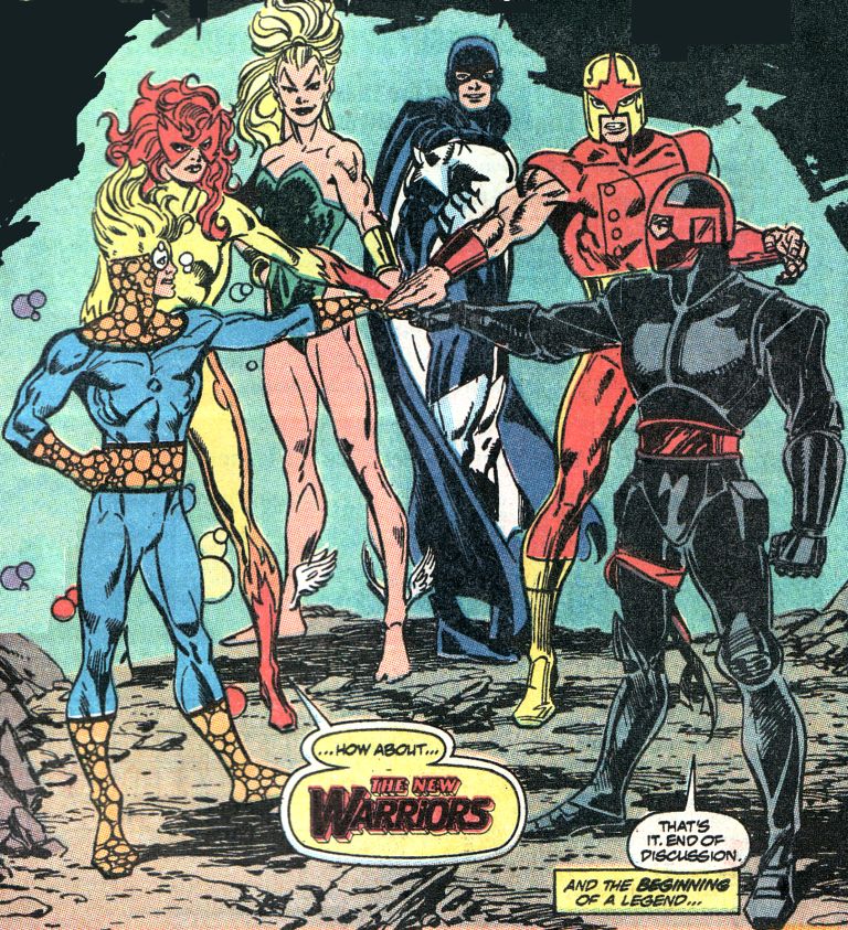 Night Thrasher and the New Warriors