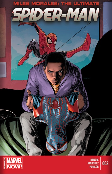 MILES MORALES ULTIMATE SPIDER-MAN #2 cover