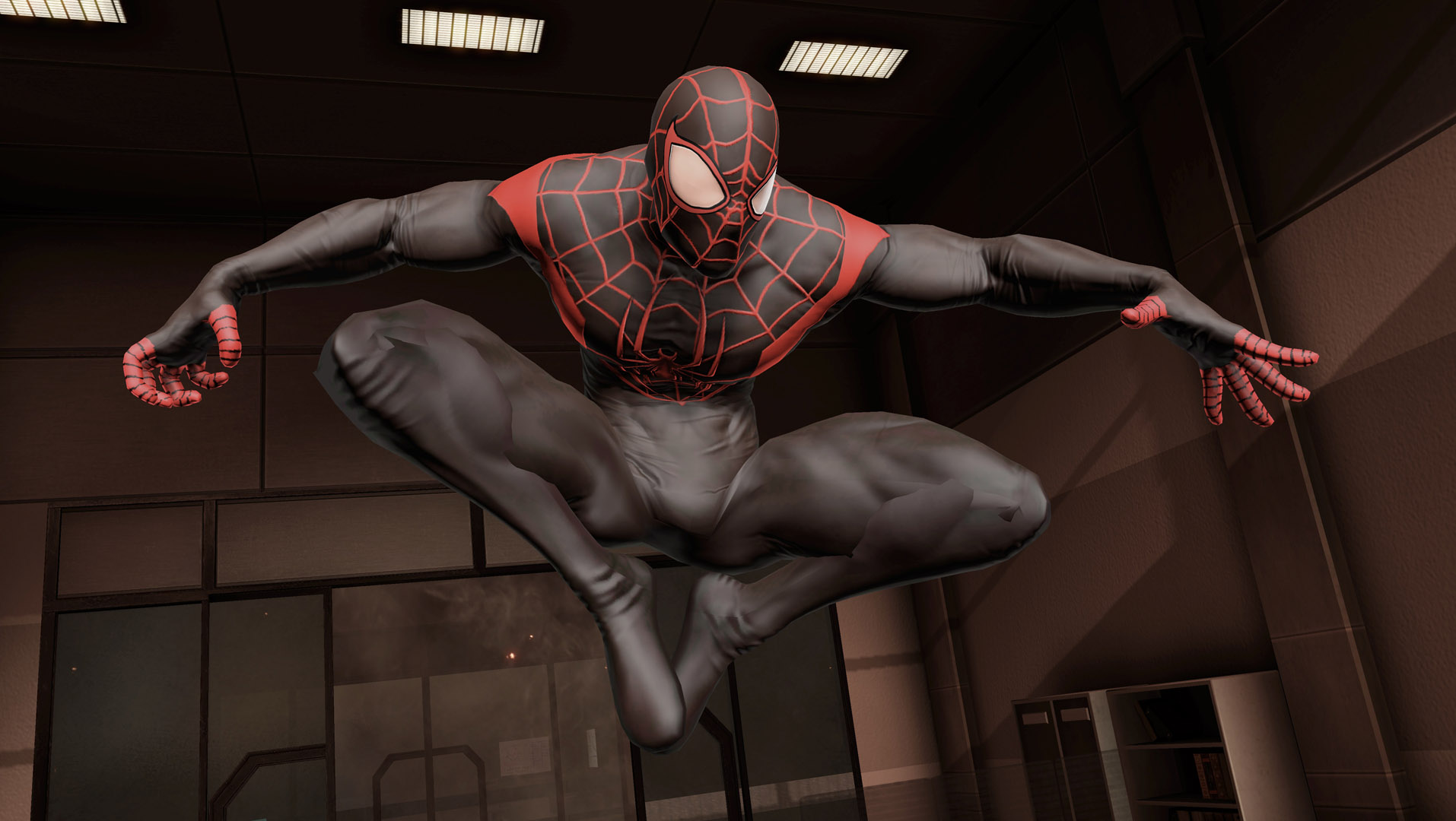 Miles Morales-Spider-man. 