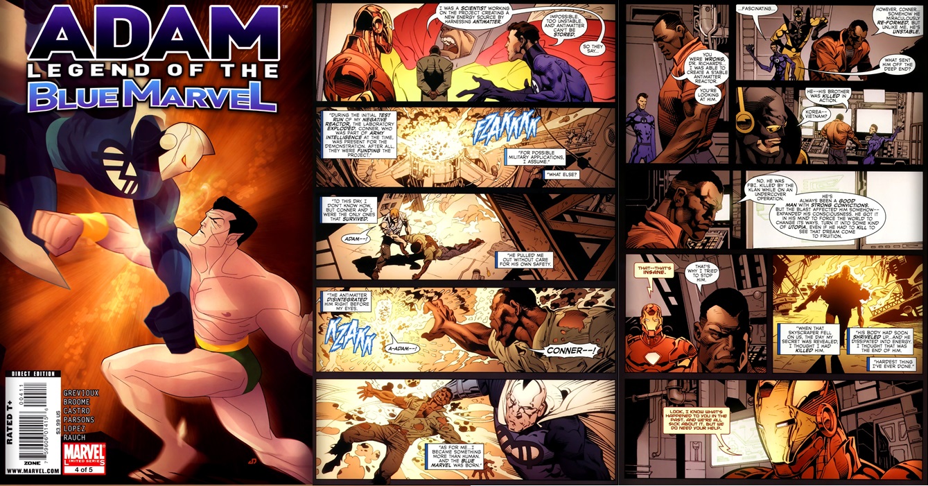 Blue Marvel Origin – WorldofBlackHeroes
